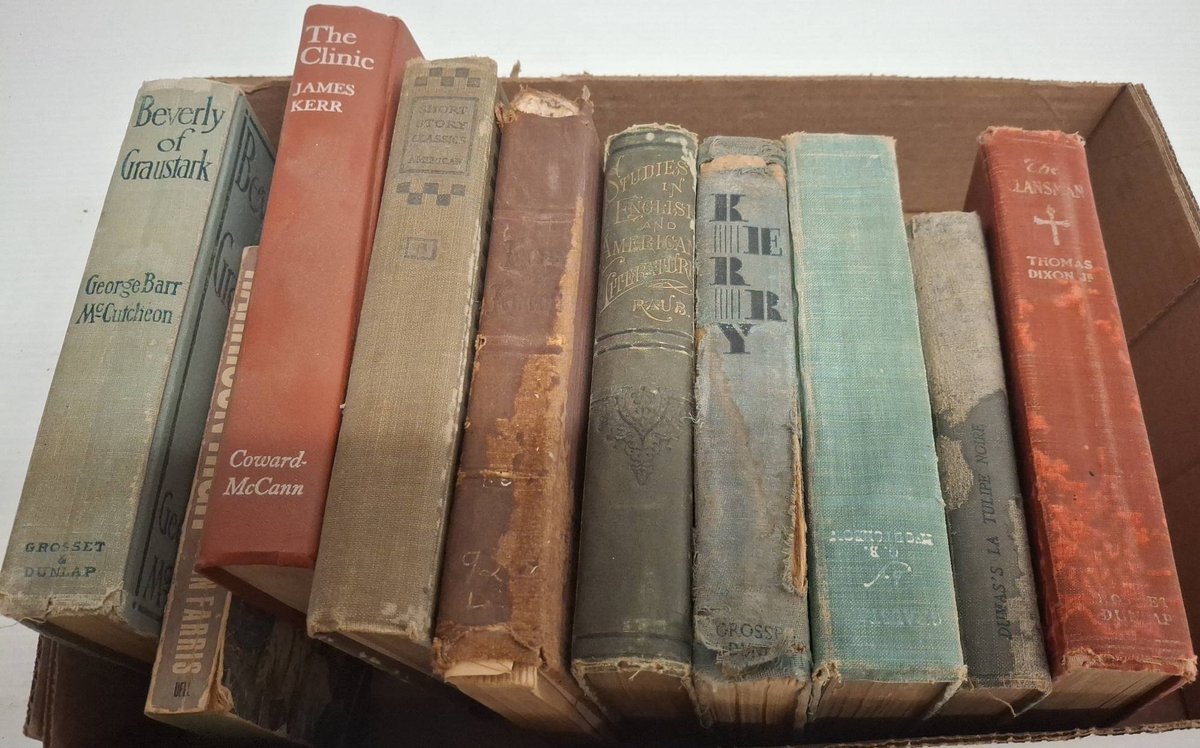 Box Lot of Assorted Vintage Hardcover Books