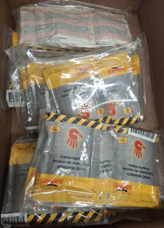 Case of Comfort Hand Warmers Packs