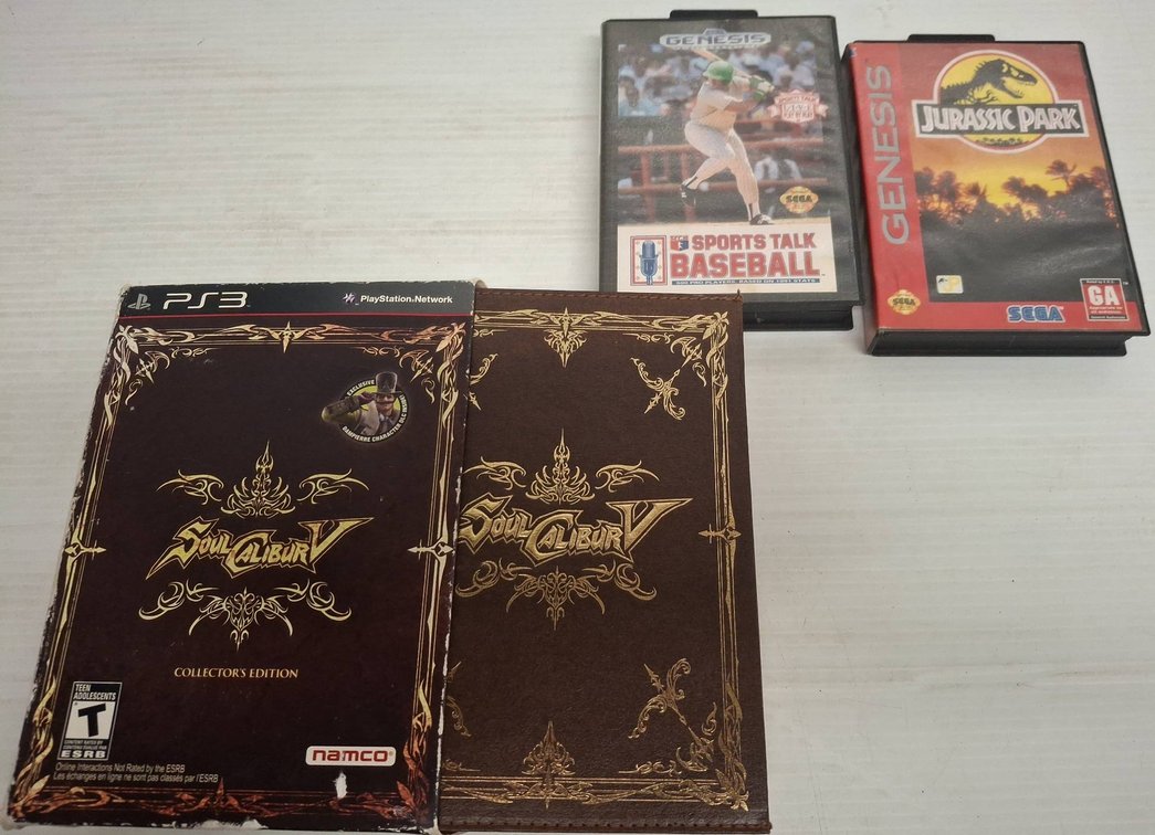 Soul Calibur V PS3 Collector's Set & 2 Sega Games