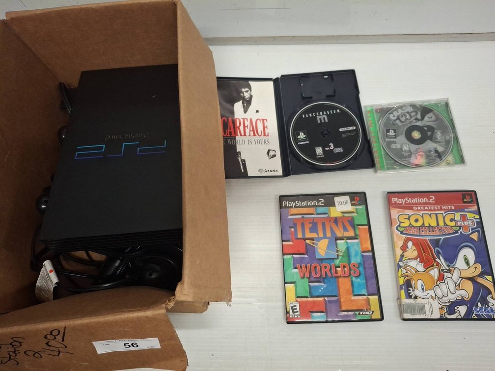 PlayStation 2 Console Bundle With Games