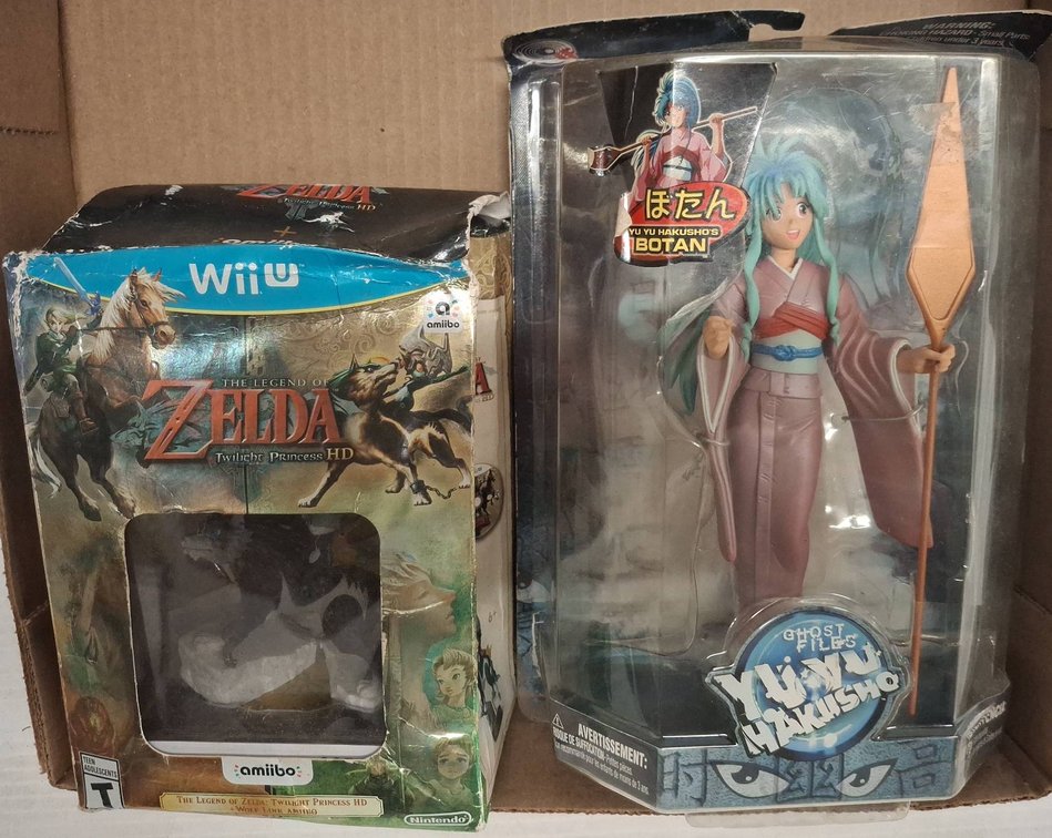 Legend of Zelda and Yu Yu Hakusho Collectibles