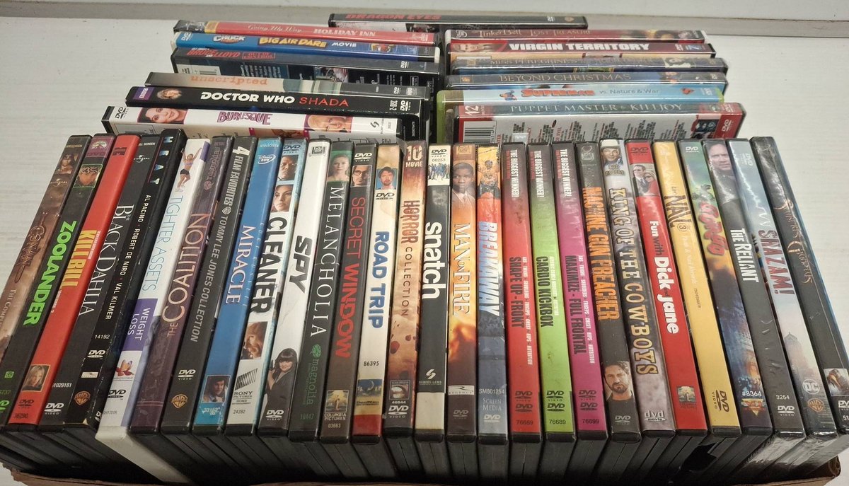 DVDs Movies and TV Series