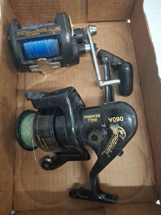 Shimano TLD15 & Contender 060A Fishing Reels