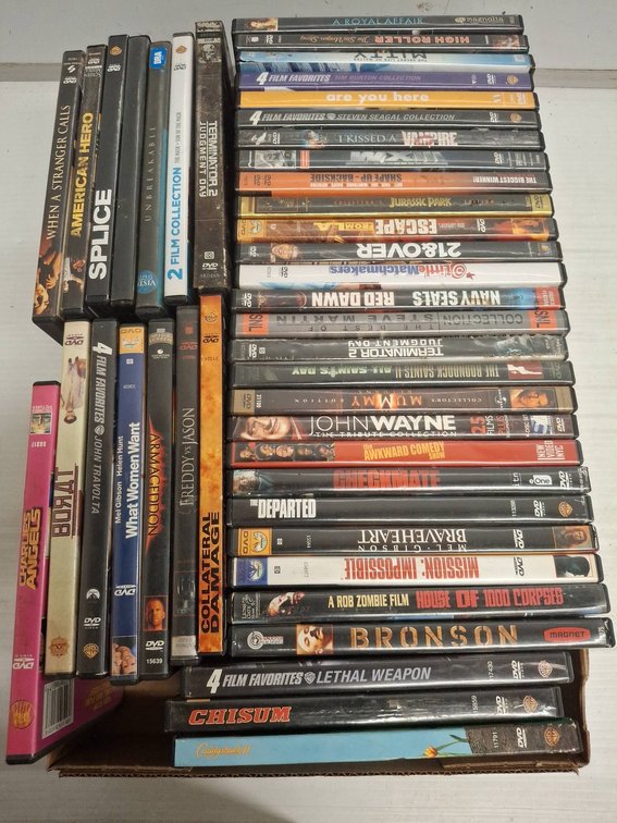 Large Mixed Lot of DVD Movies and Collections