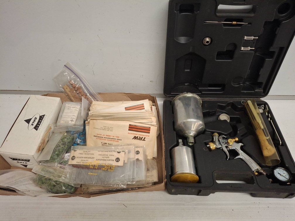 SMART Spray Gun Kit & Mixed Electronic Parts