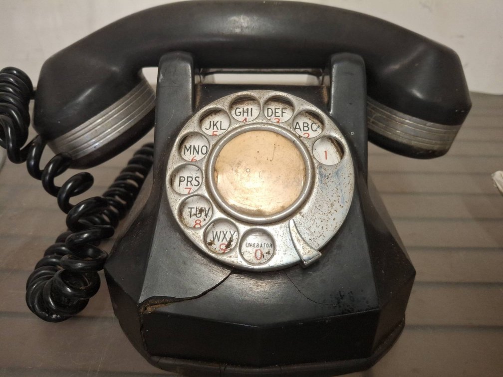 Kellogg Monophone Rotary Dial Telephone
