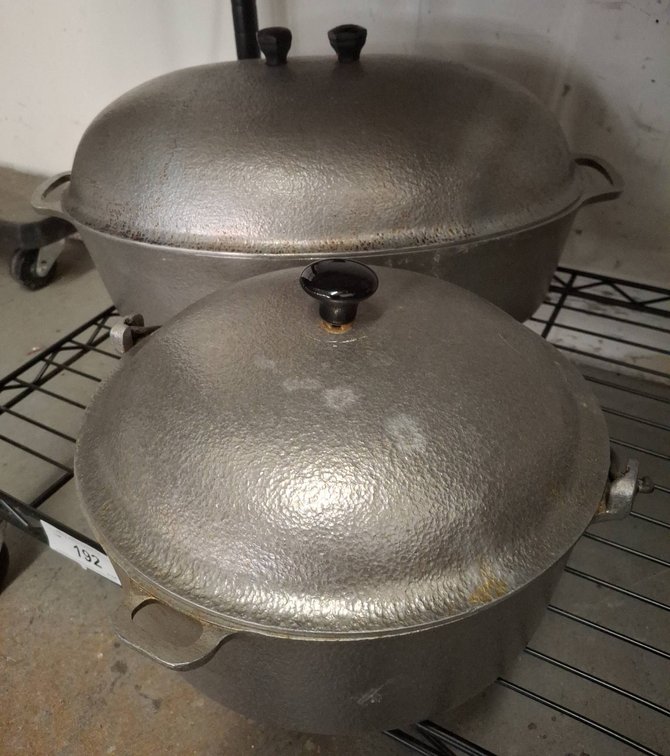 Club Aluminum Hammered Cookware 2 Piece Set