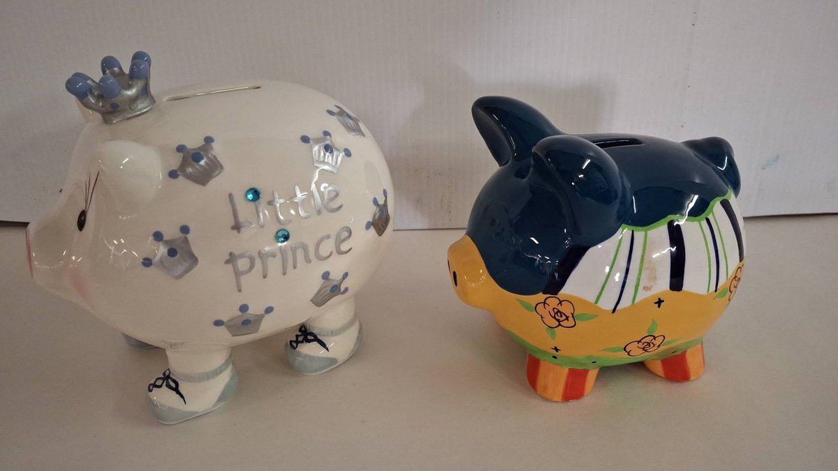Ceramic Piggy Banks Assorted Designs