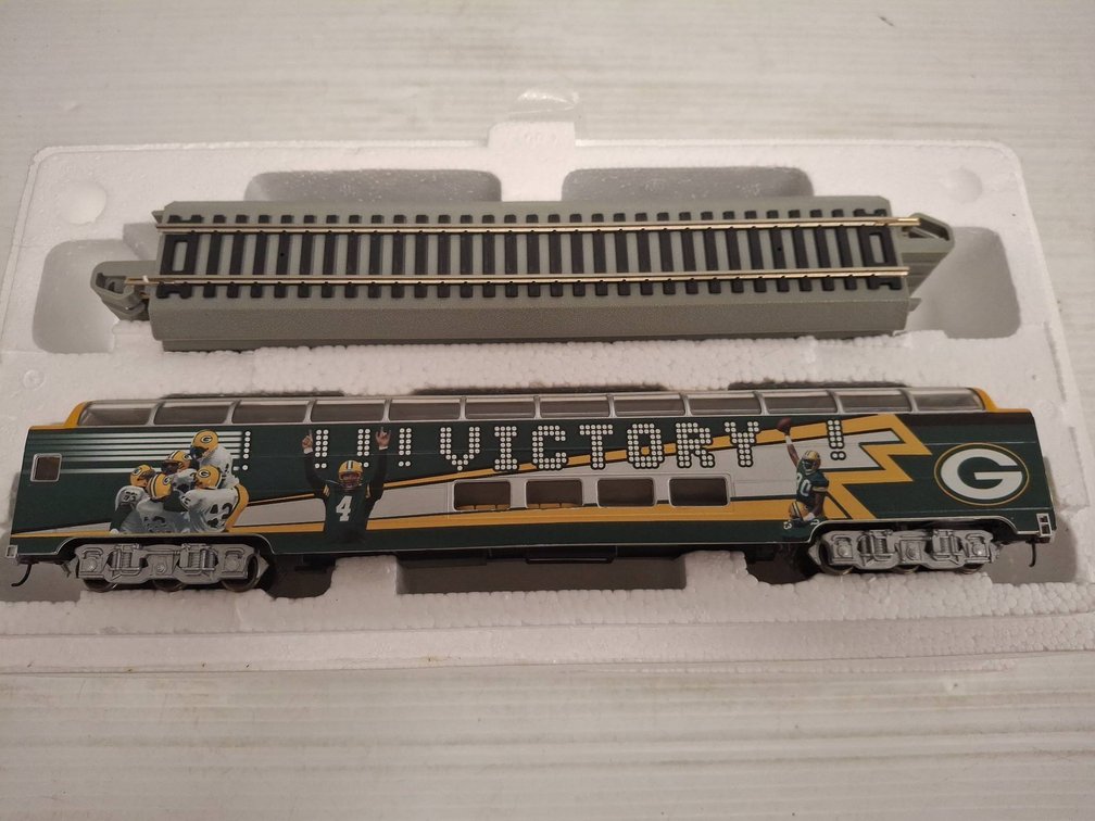 Hawthorne Village Packers Victory Train Car & Track
