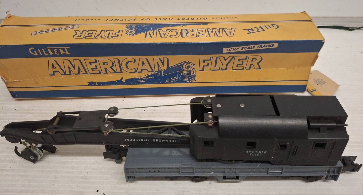 American Flyer 644 Industrial Brownhoist Crane