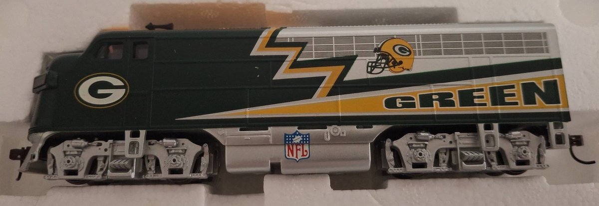 Bachmann Green Bay Packers NFL Train Engine