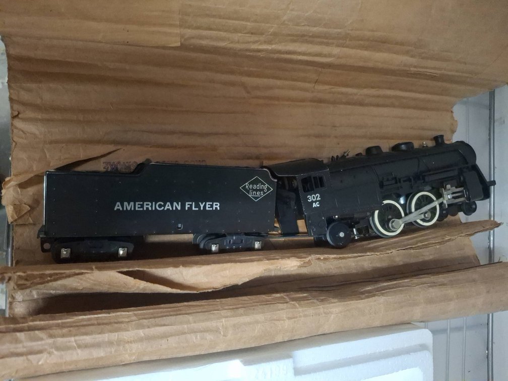 American Flyer 302 AC Steam Loco & Tender