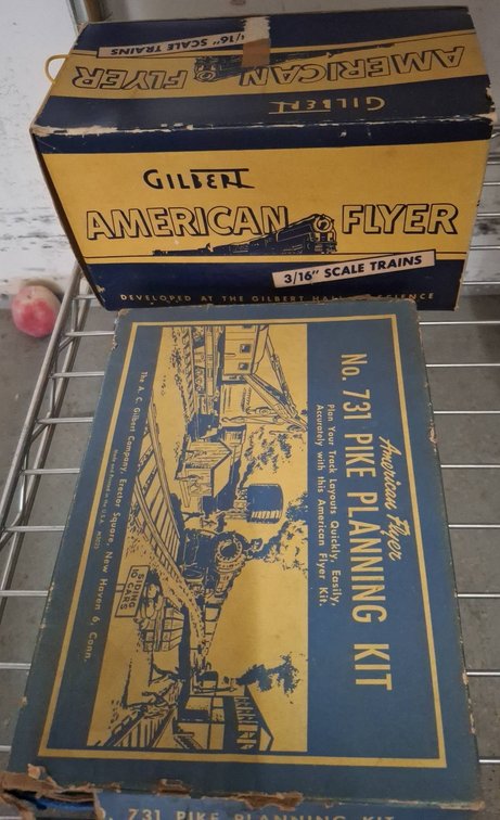 American Flyer Train & Pike Planning Kit Lot