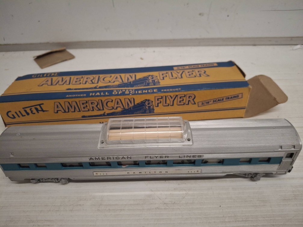 Gilbert American Flyer Hamilton Train Car w/ Box