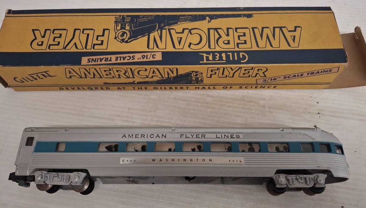 American Flyer Washington Train Car w/ Box