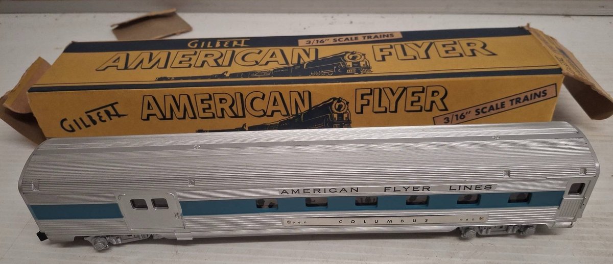Gilbert American Flyer Columbus Train Car