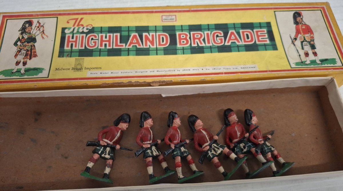 John Hill & Co. Highland Brigade Toy Soldiers