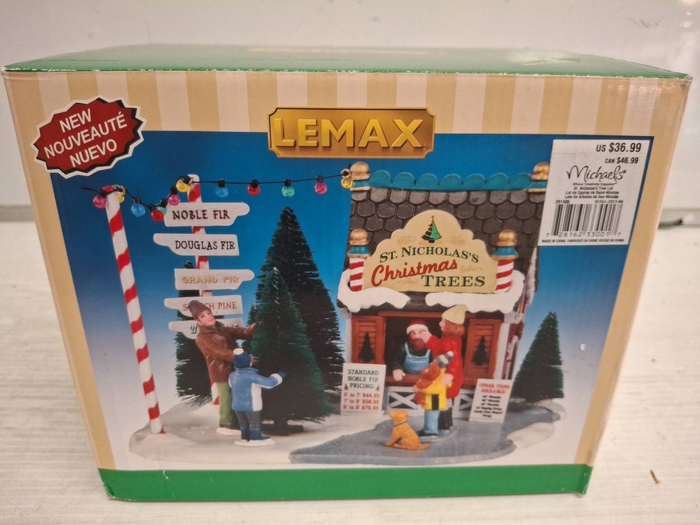 Lemax St. Nicholas's Christmas Trees Decor