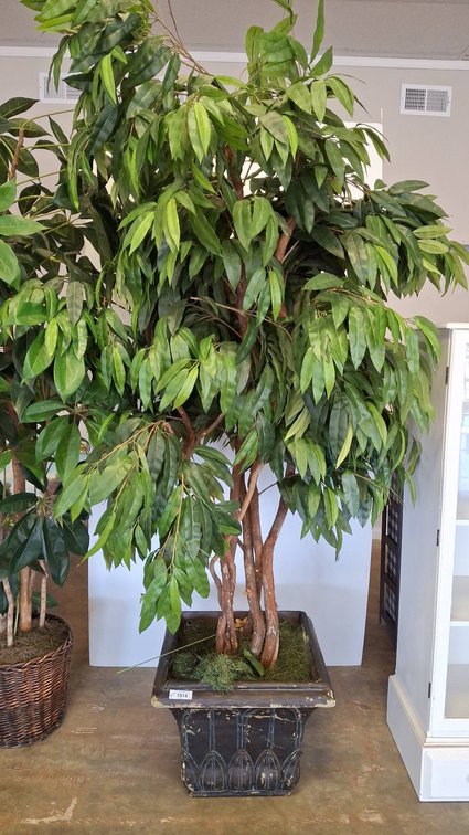 Artificial Tree in Planter, 98 Inches Tall