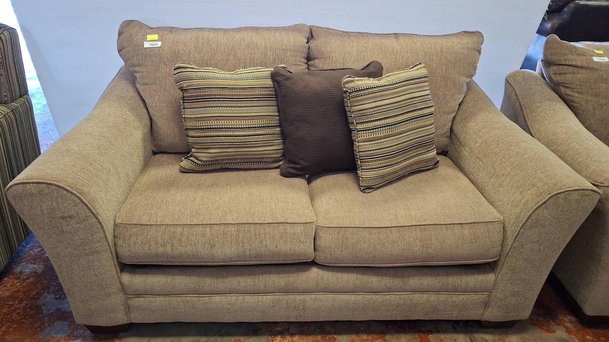 Ashley Furniture 72" Loveseat with Pillows