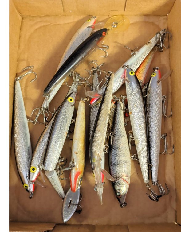 Fishing Lures, 12-Piece Lot