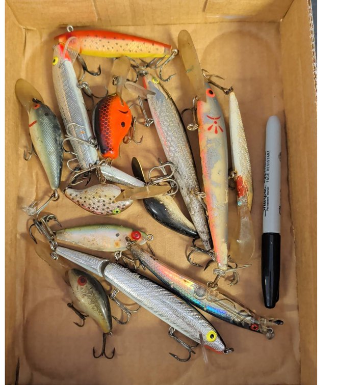 Fishing Lures Lot, Mixed Styles
