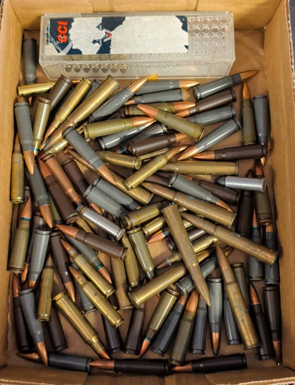 Ammunition Including .22, .308, .303