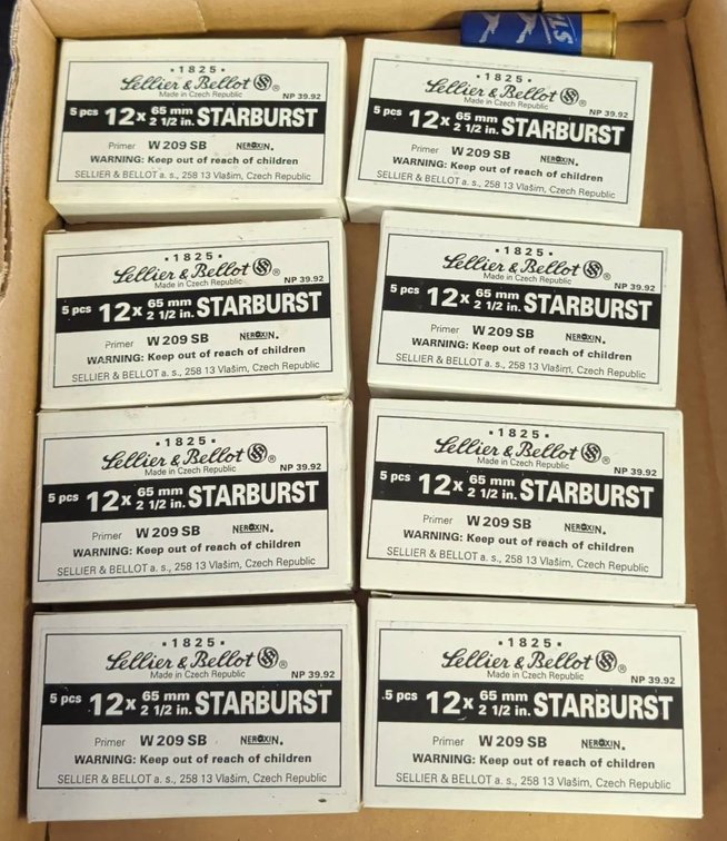 Sellier & Bellot Starburst 12 Gauge Shotgun Shells