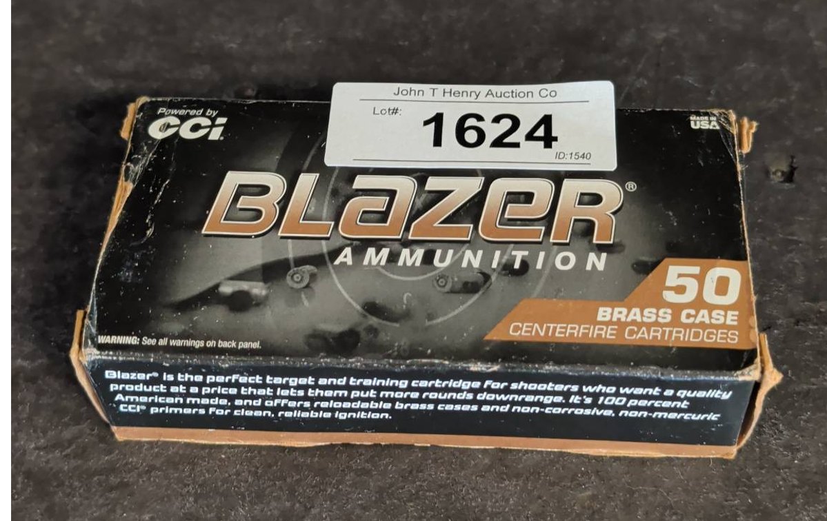 Blazer .45 Auto 230gr FMJ 50 Brass Cartridges