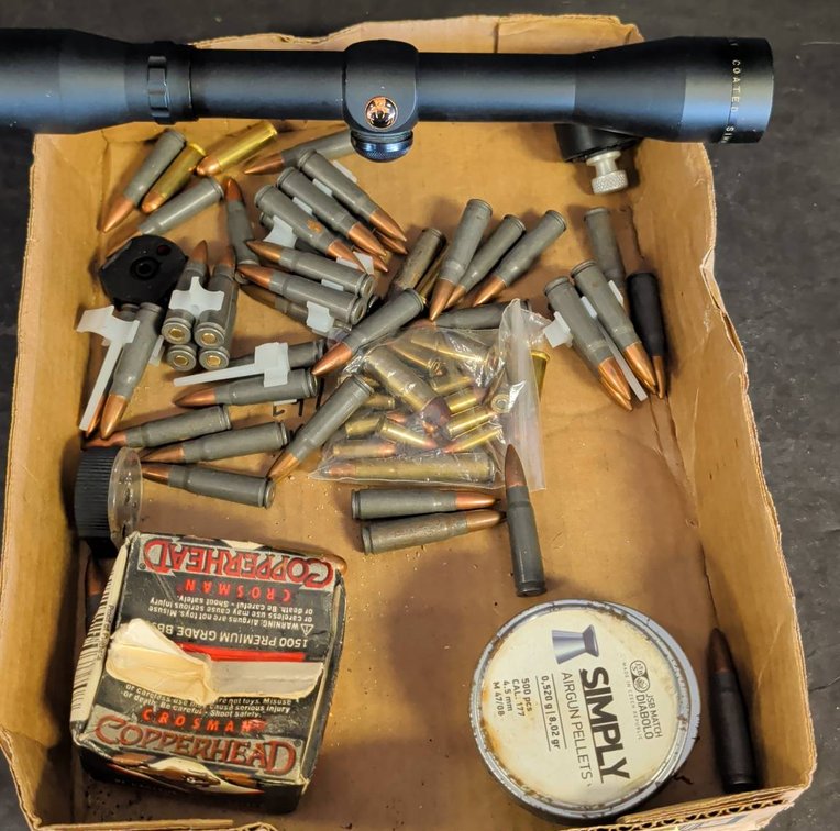 Simmons 4x32 Scope, Ammo, Pellets, Accessories