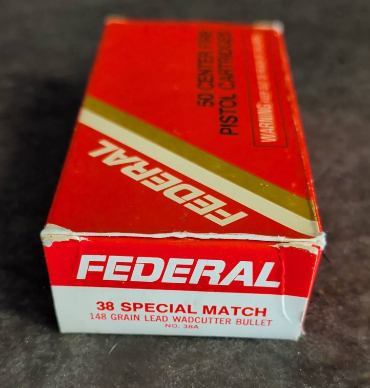 Federal .38 Special Match 148 Grain Ammo