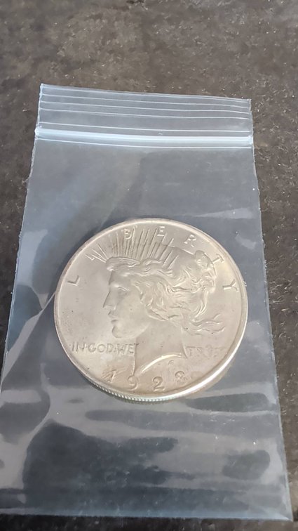 1923 Peace Silver Dollar US Coin