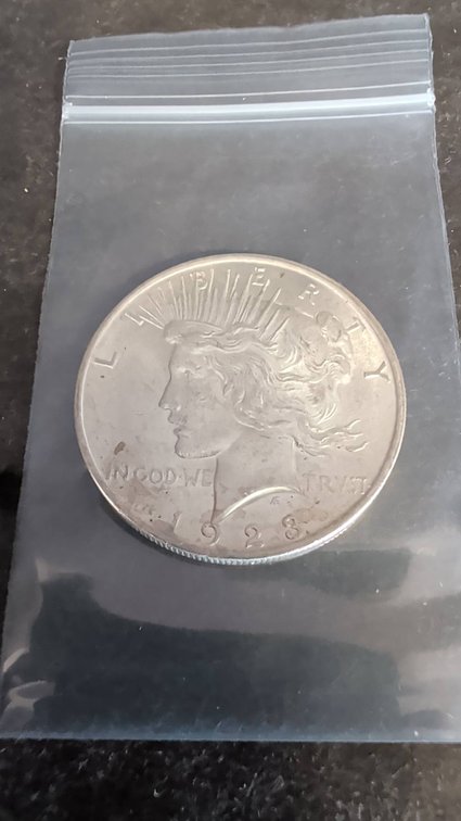 1923 Peace Silver Dollar Coin