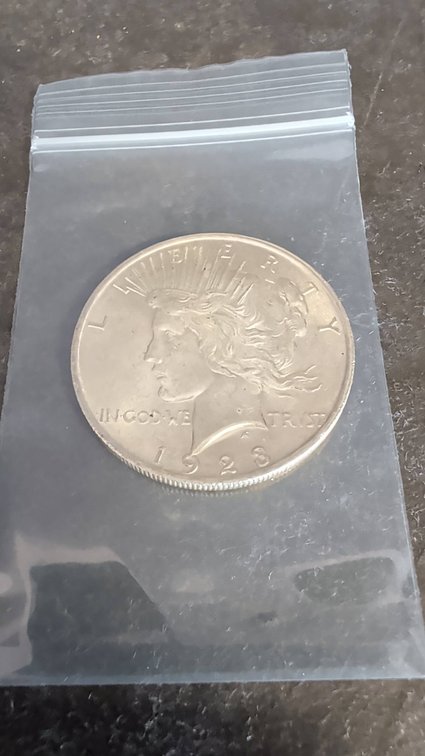 1923 Peace Silver Dollar US Coin