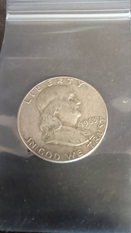 1963 D Franklin Half Dollar Coin
