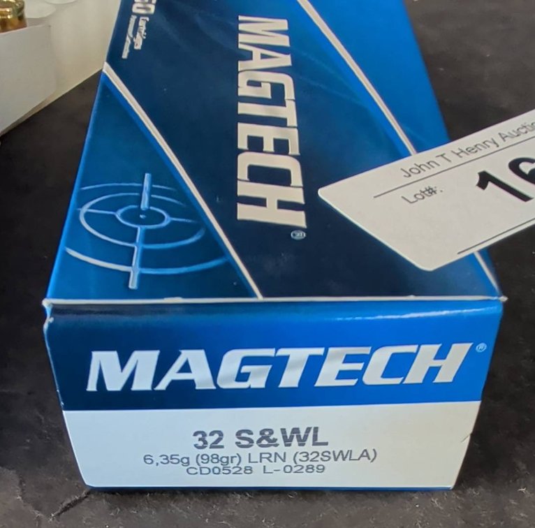 Magtech & Fiocchi 32 S&W Long Ammo, 100 Rounds