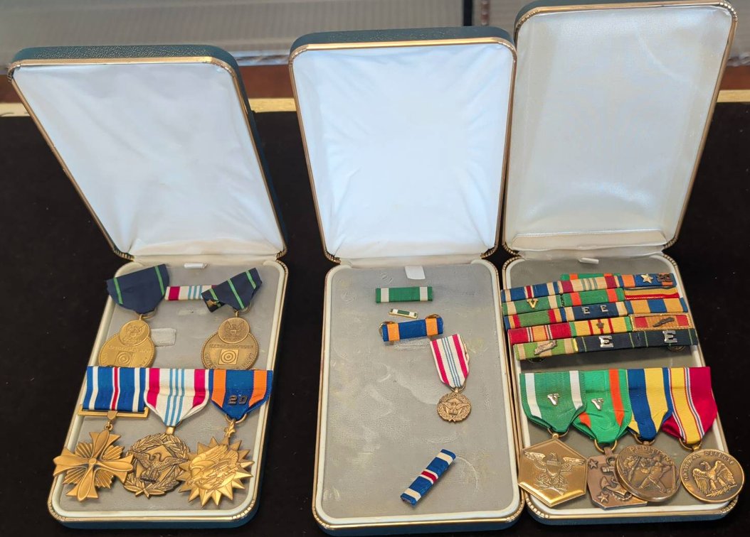 U.S. Military Medal Grouping in Three Cases
