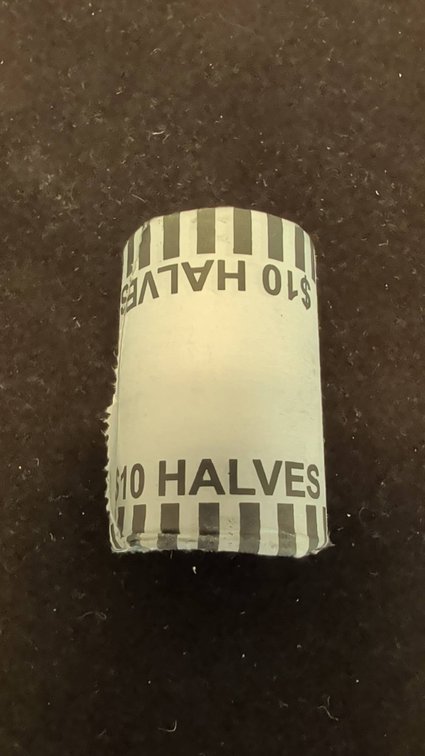 Unopened $10 Roll Kennedy Half Dollars