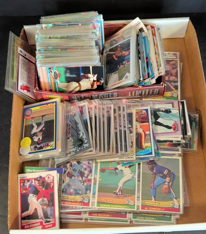 Baseball Trading Card Collection Lot