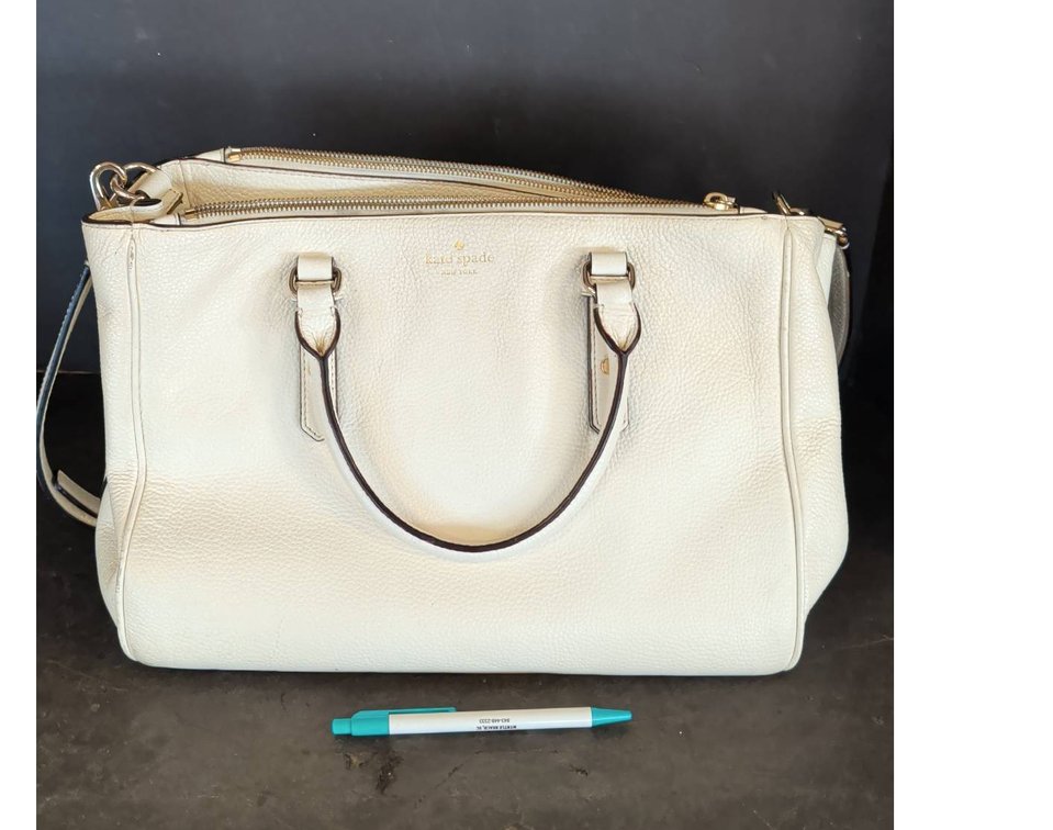 Kate Spade White Leather Handbag