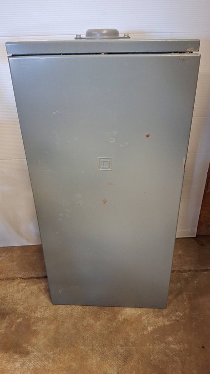Square D Electrical Panel Box 15x5x30 in Gray