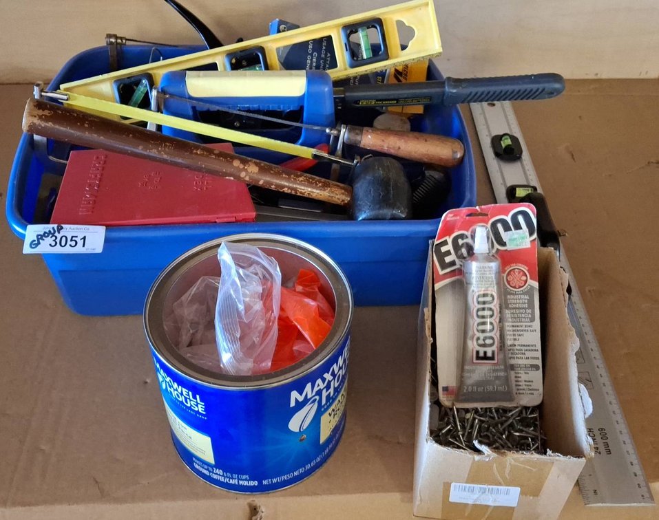 Hand Tools, Screws, Adhesive & Hardware