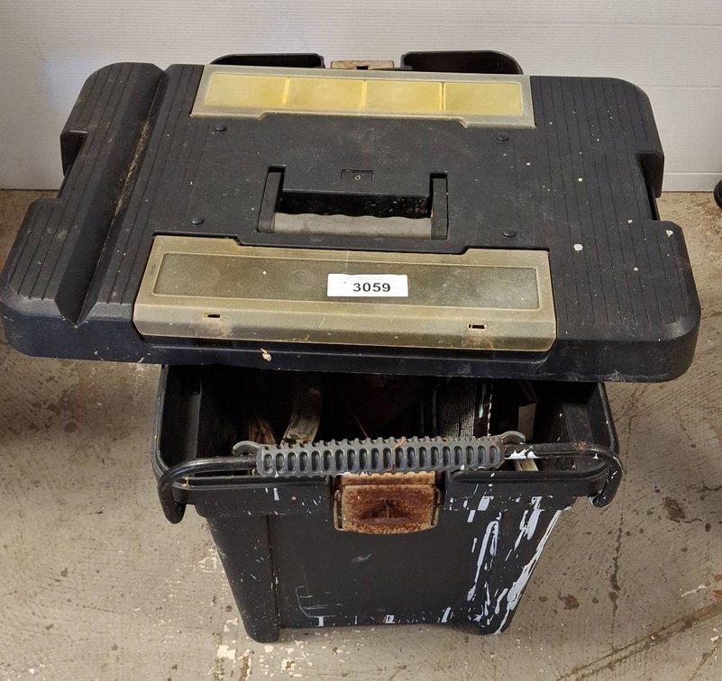Stanley Tool Box With Assorted Hand Tools