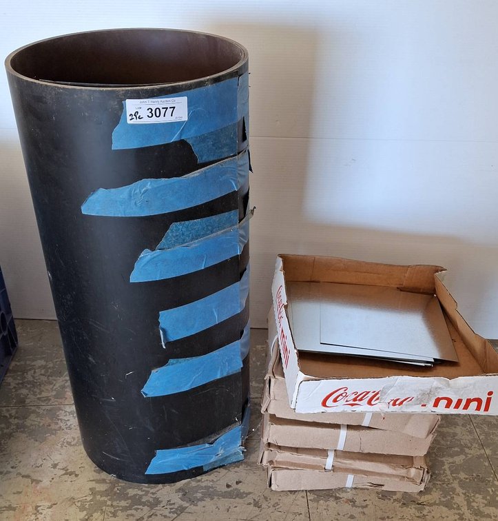Metal Coil Roll and 8" x 8" Shingle Flats