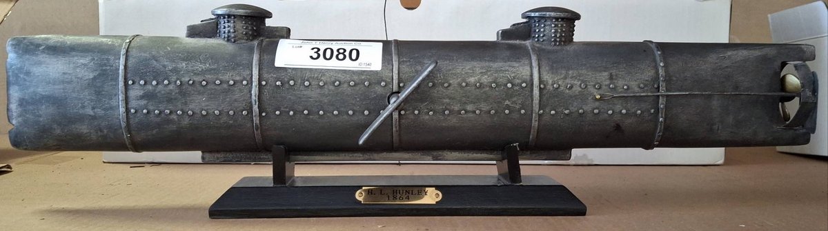 Berkeley Designs H.L. Hunley Submarine Model