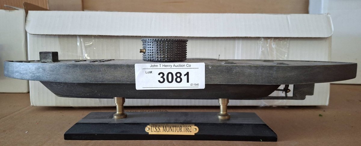 Berkeley Designs USS Monitor 1862 Model Ship