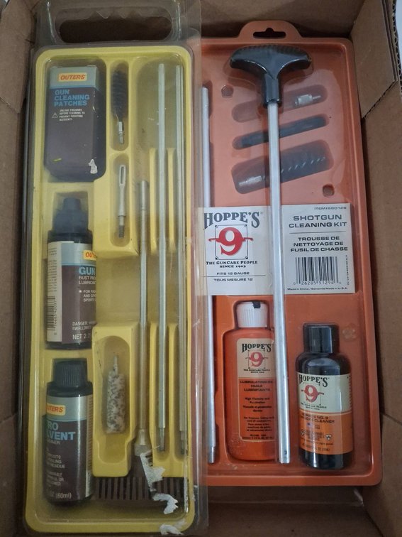 Outers & Hoppe's Shotgun Cleaning Kits Lot