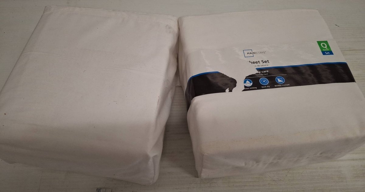 Mainstays Queen Sheet Set, 300 Thread Count