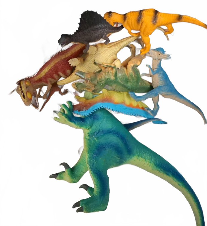 Dinosaur Toys and Nerf Dart Blaster