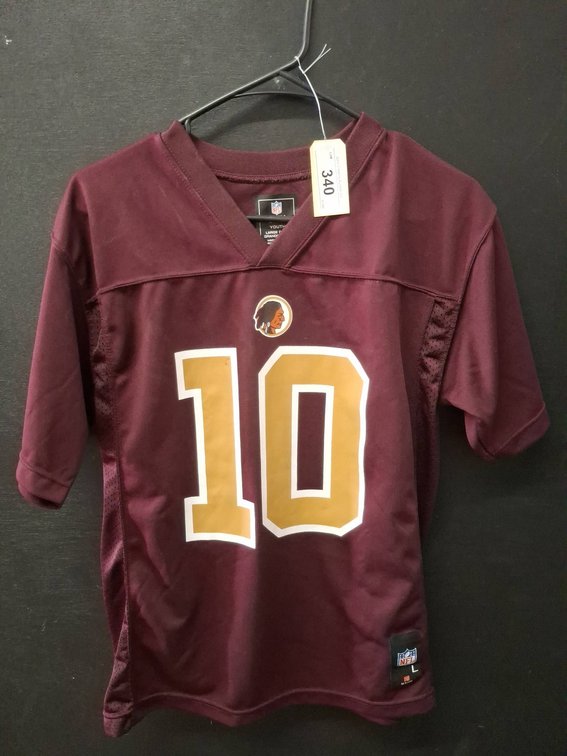NFL Team Apparel Youth Griffin III Jersey L